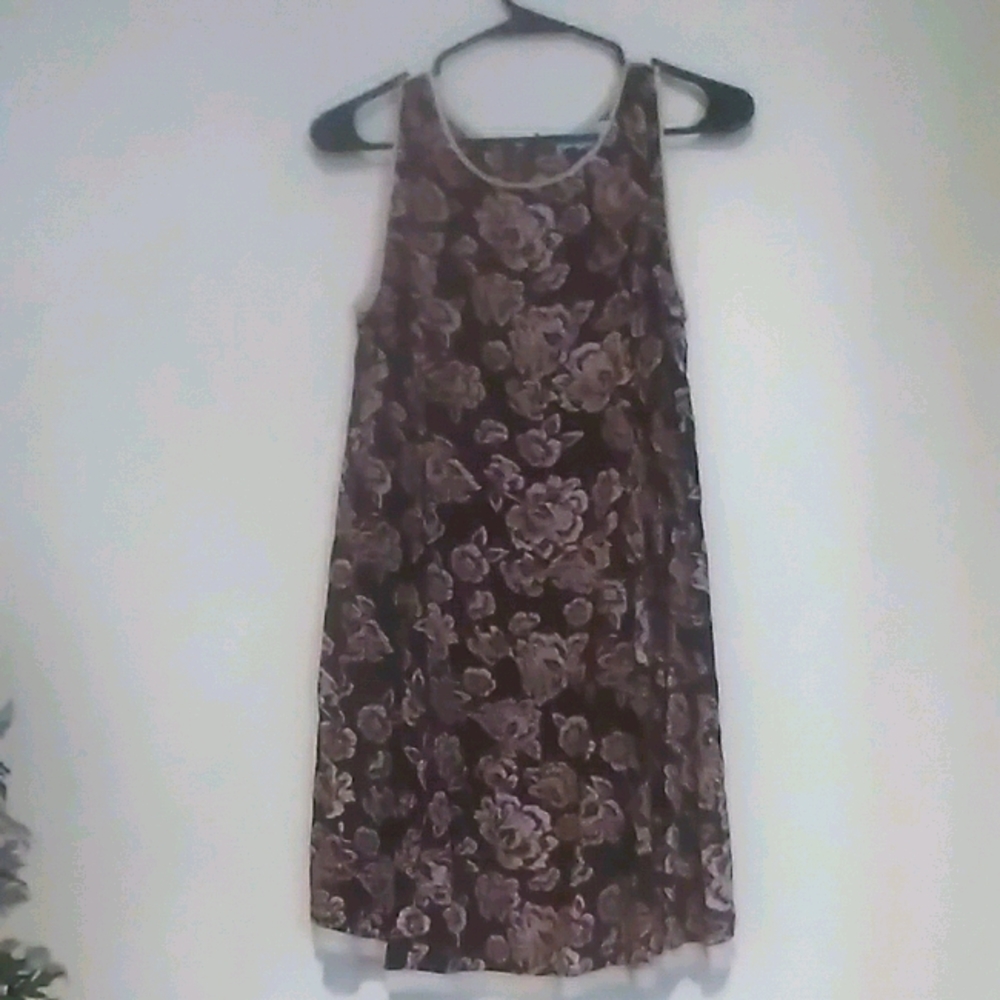 She and Sky Floral A-line Dress